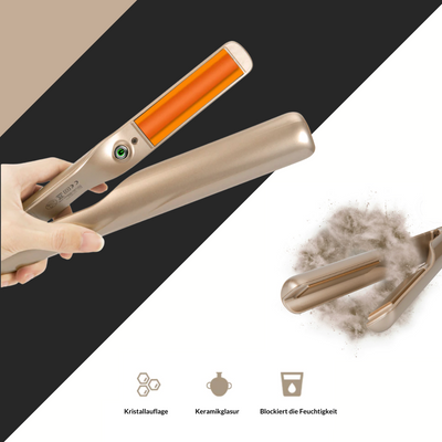 LuxeWave™ 2-in-1 Hairstyler – Perfektes Styling, überall & jederzeit!