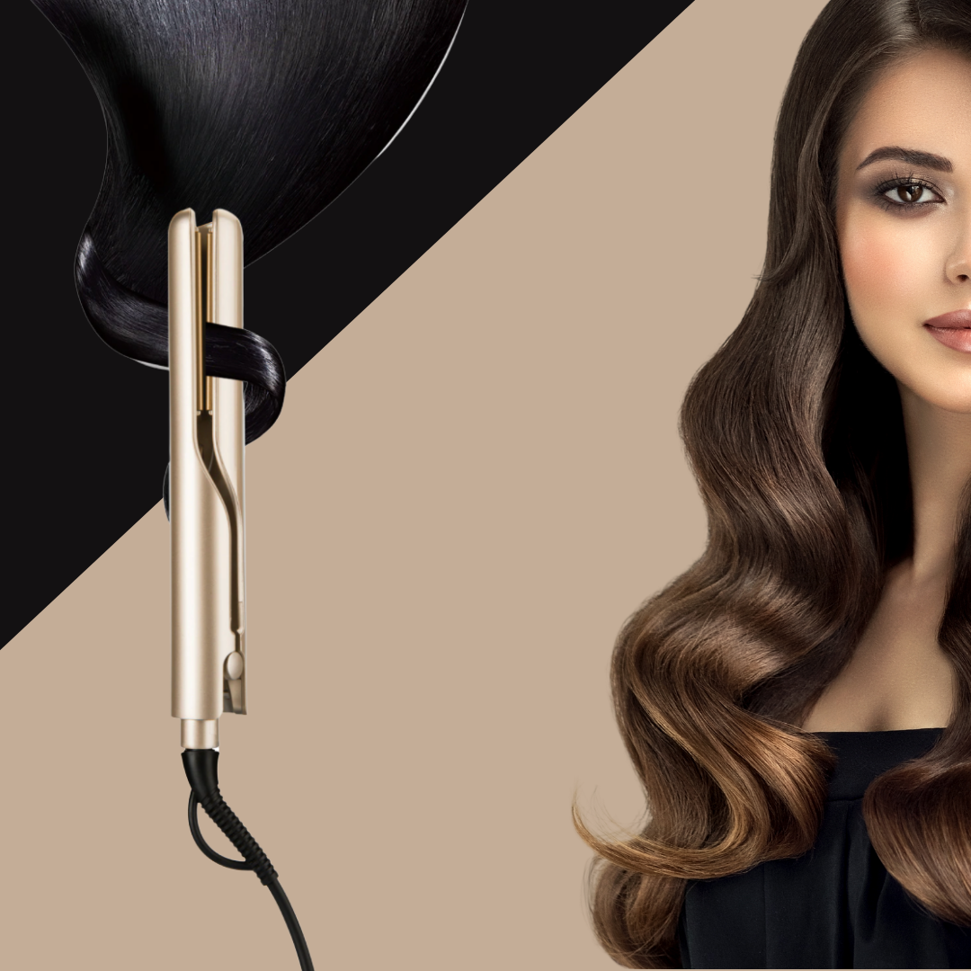 LuxeWave™ 2-in-1 Hairstyler – Perfektes Styling, überall & jederzeit!