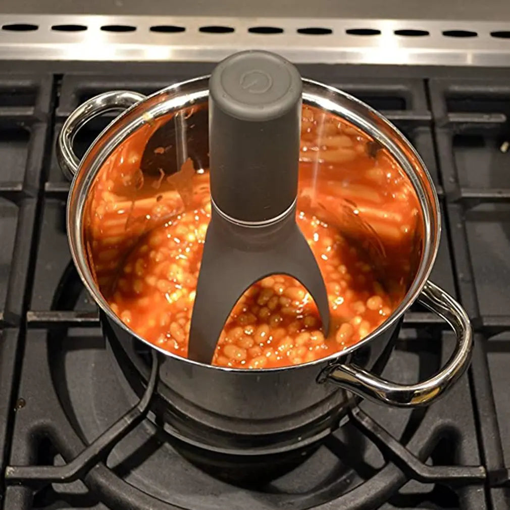 StirMate™ – Der automatische Rührer für müheloses Kochen!