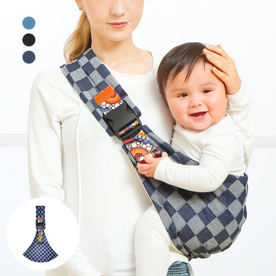Babydraagzak sling ergonomisch – comfortabele draagdoek voor baby’s en peuters, ademend katoen, verstelbaar schouderband ontwerp